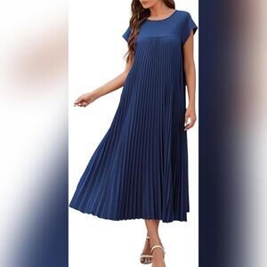 NWT SEAFORM Round Neck Loose Lightweight with Pockets Dress, XXL